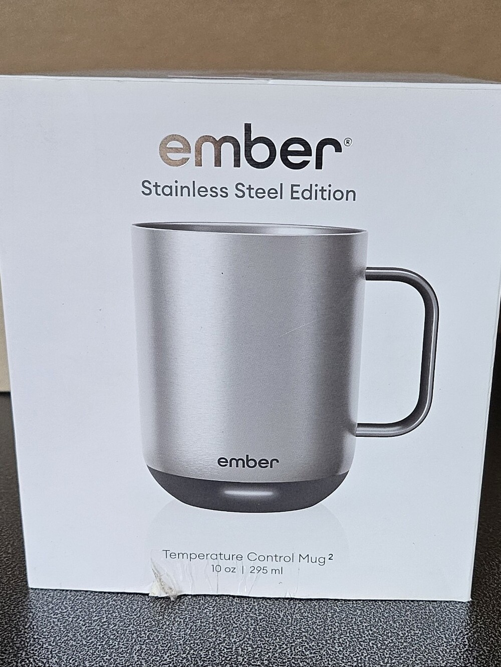 Ember Stainless Steel Edtion 10oz Smart Mug